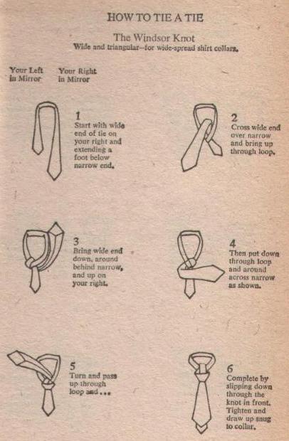 Hot to Tie a Tie