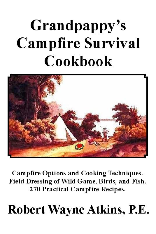 Direct Link to Amazon Web Page for Gramdappy's Campfire Survival Cookbook