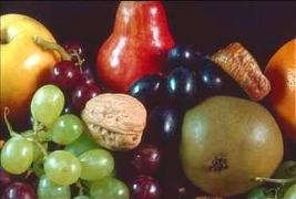 Fruits, Nuts, and Grapes