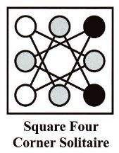 Square Four Corner Solitaire