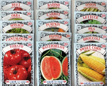 American Seed Packets