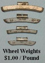 Lead Wheel Weights