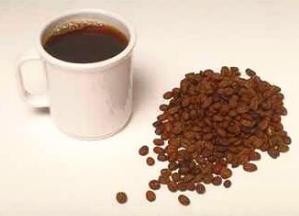 Coffee Cup and Coffee Beans