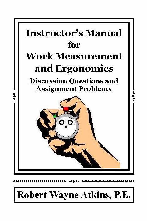 Direct Link to Amazon Web Page for Work Measurement and Ergonomics