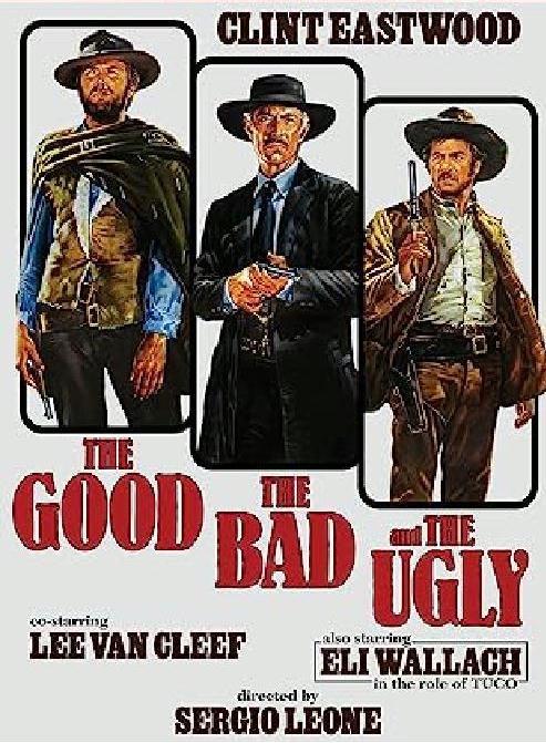 DVD Cover Good Bad and Ugly