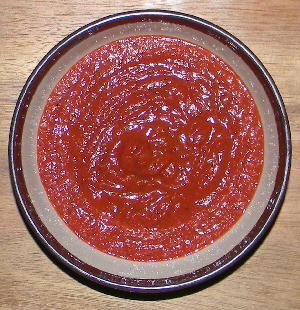 Pizza Sauce in Bowl