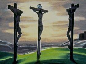 Three Crosses at Calvery