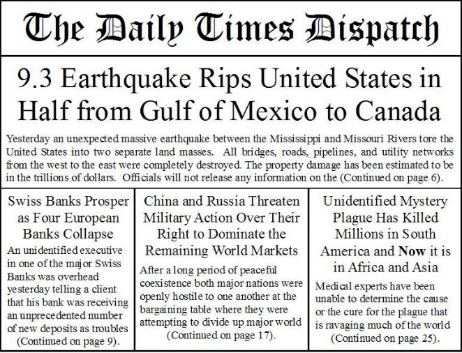 Hypothetical Newspaper