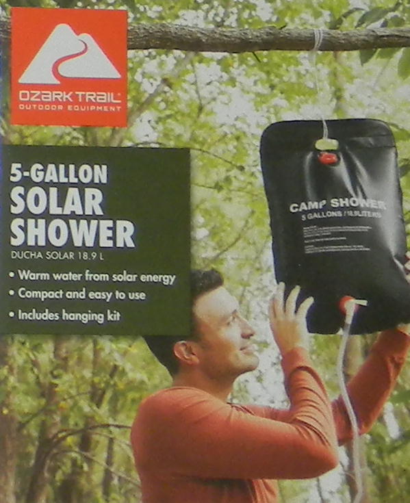 Solar Shower Bag